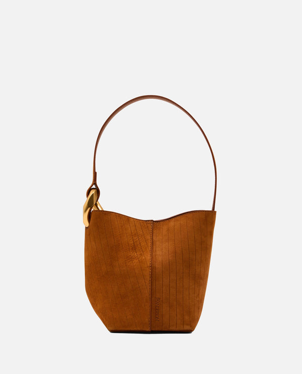 THE JWA CORNER SMALL BUCKET SUEDE HB0740 LA0375604 JW Anderson 