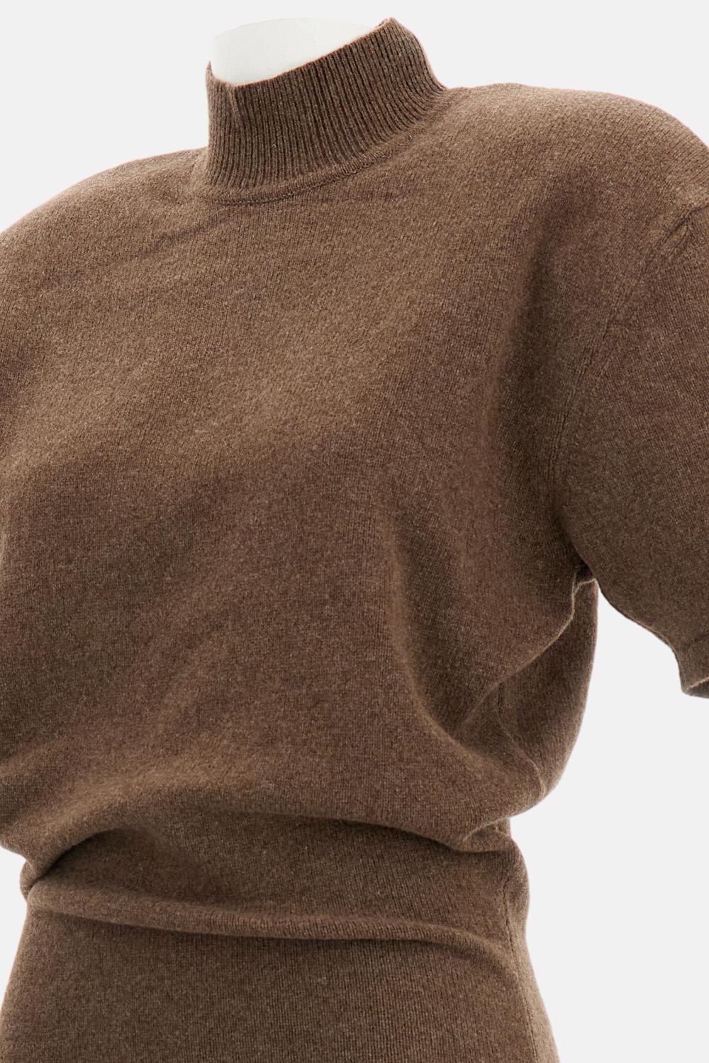 Jacquemus THE CHESTNUT KNIT DRESS $338.72 USD - Biffi Boutiques