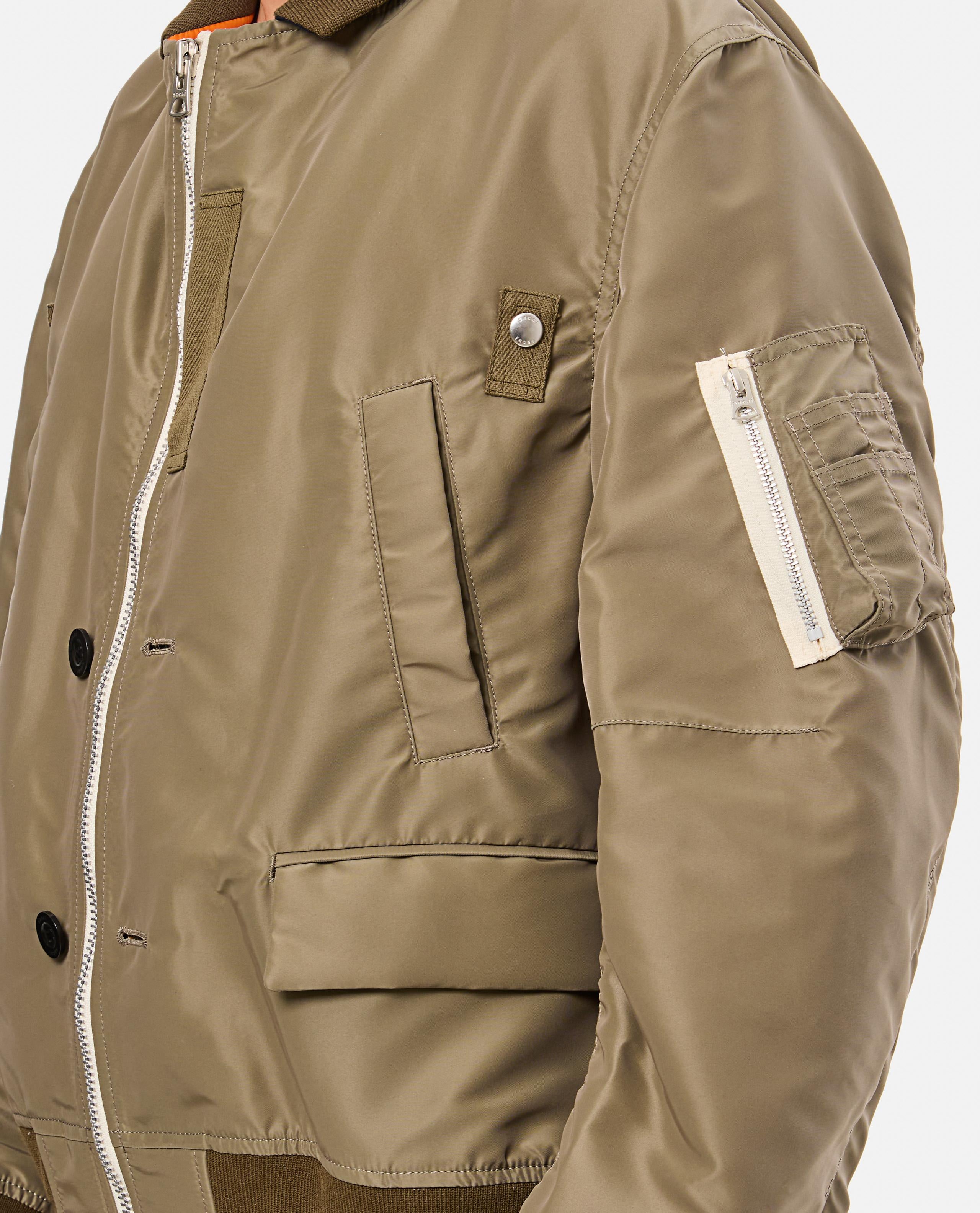sacai サカイ14SS バックオープンシルクジャケット ブルゾン sacai（サカイ） ブルゾン 2 グリーン レディース : ZOZOTOWN Yahoo!店
