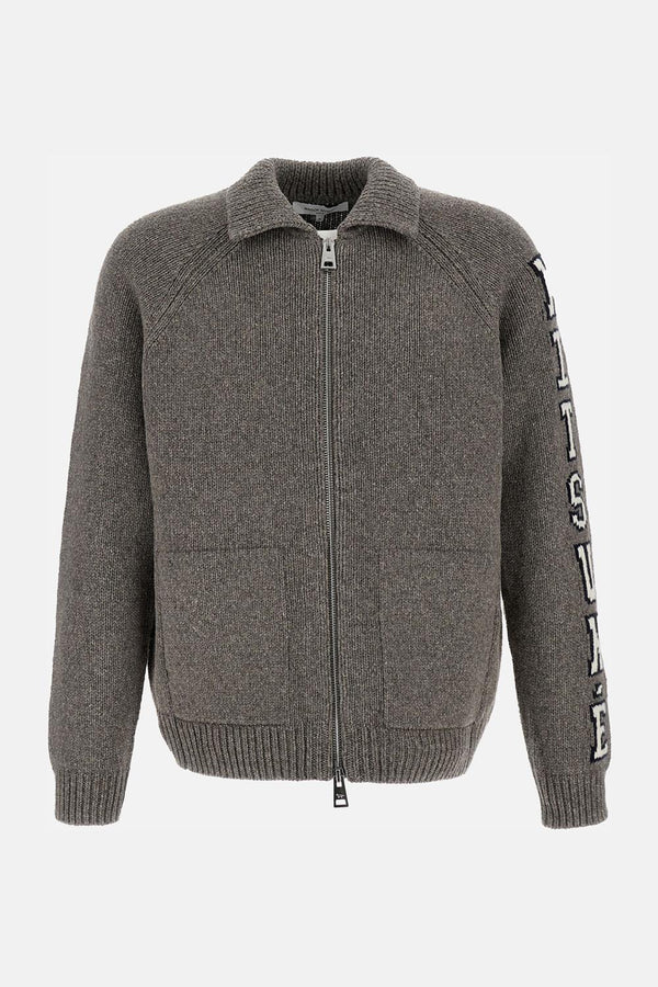 GIACCA  MAGLIA DA COLLEGE<BR/> PM02112KT1150 H131 Maison Kitsuné 