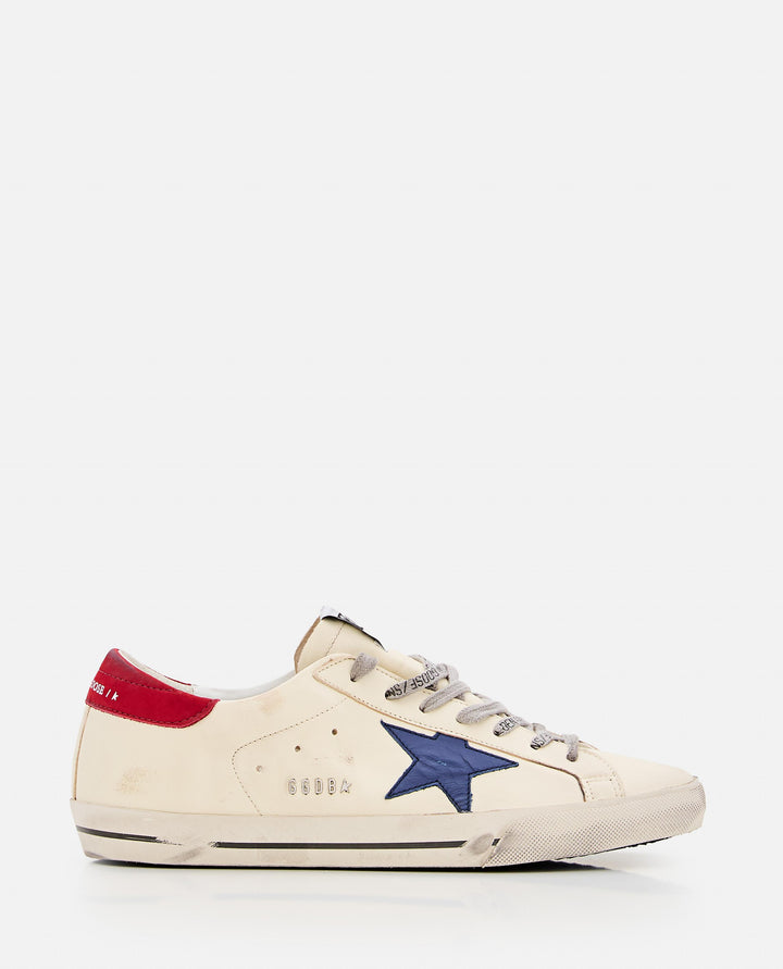 SNEAKERS SUPER-STAR PANNA CON STELLA BLU GMF00101 F00683910317 Golden Goose 
