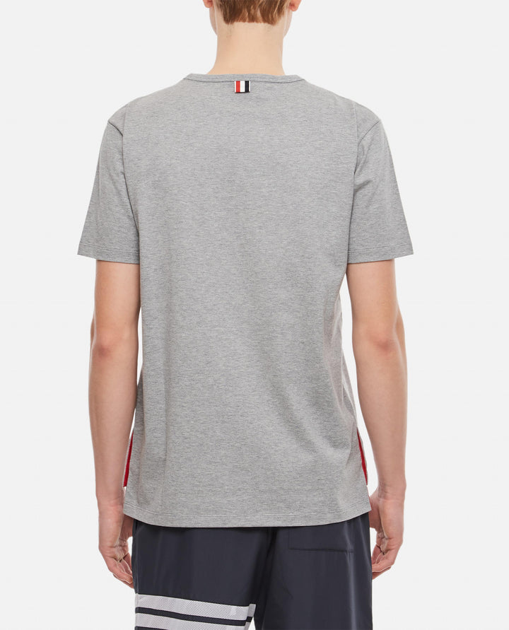 T-SHIRT IN COTONE RWB POCKET MJS010A 01454055 Thom Browne 