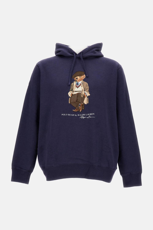 FELPA CON CAPPUCCIO 710980314001 FADEDBLUE Polo Ralph Lauren 
