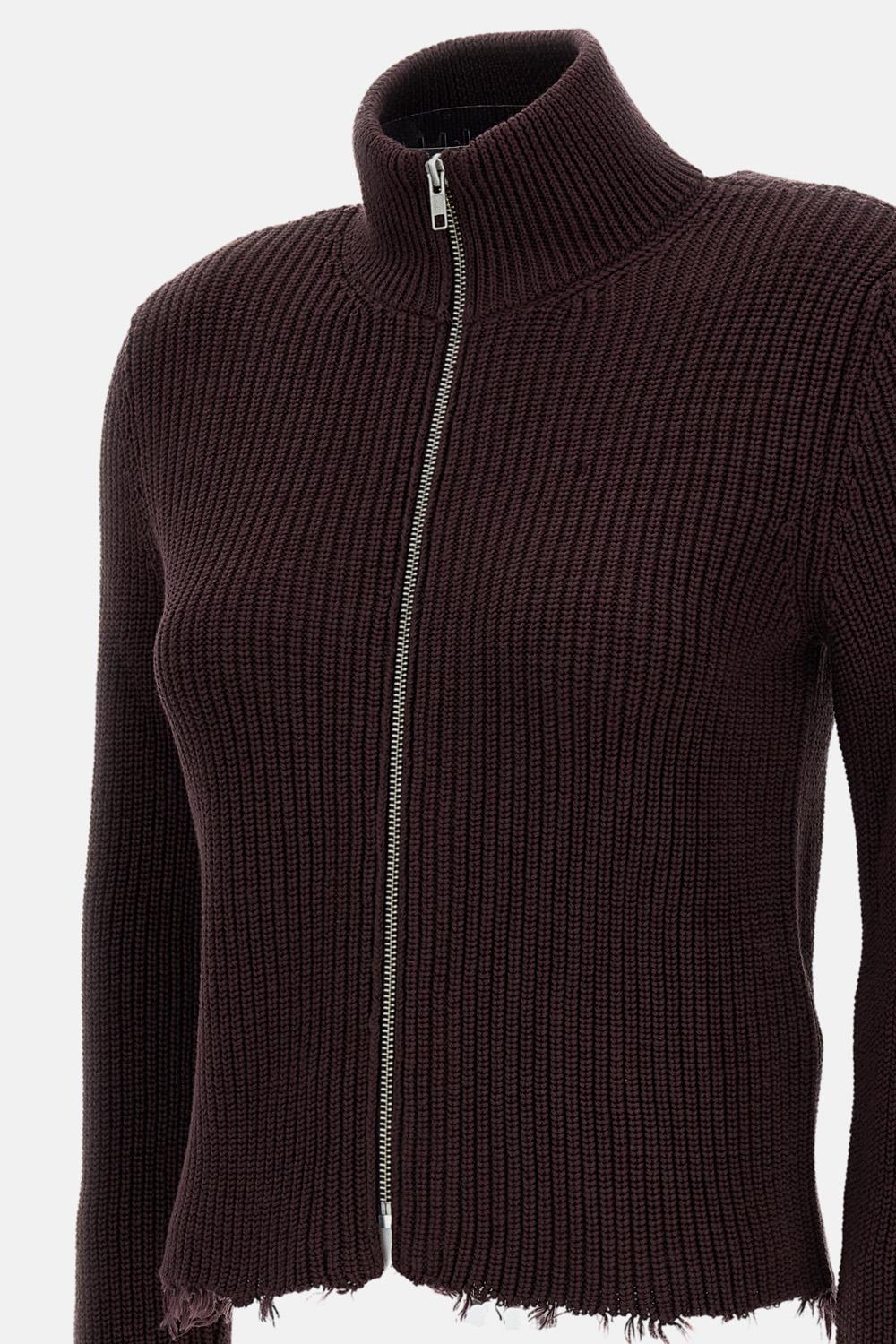 MM6 Maison Margiela ジップ付きニットカーディガン ¥110,835 JPY