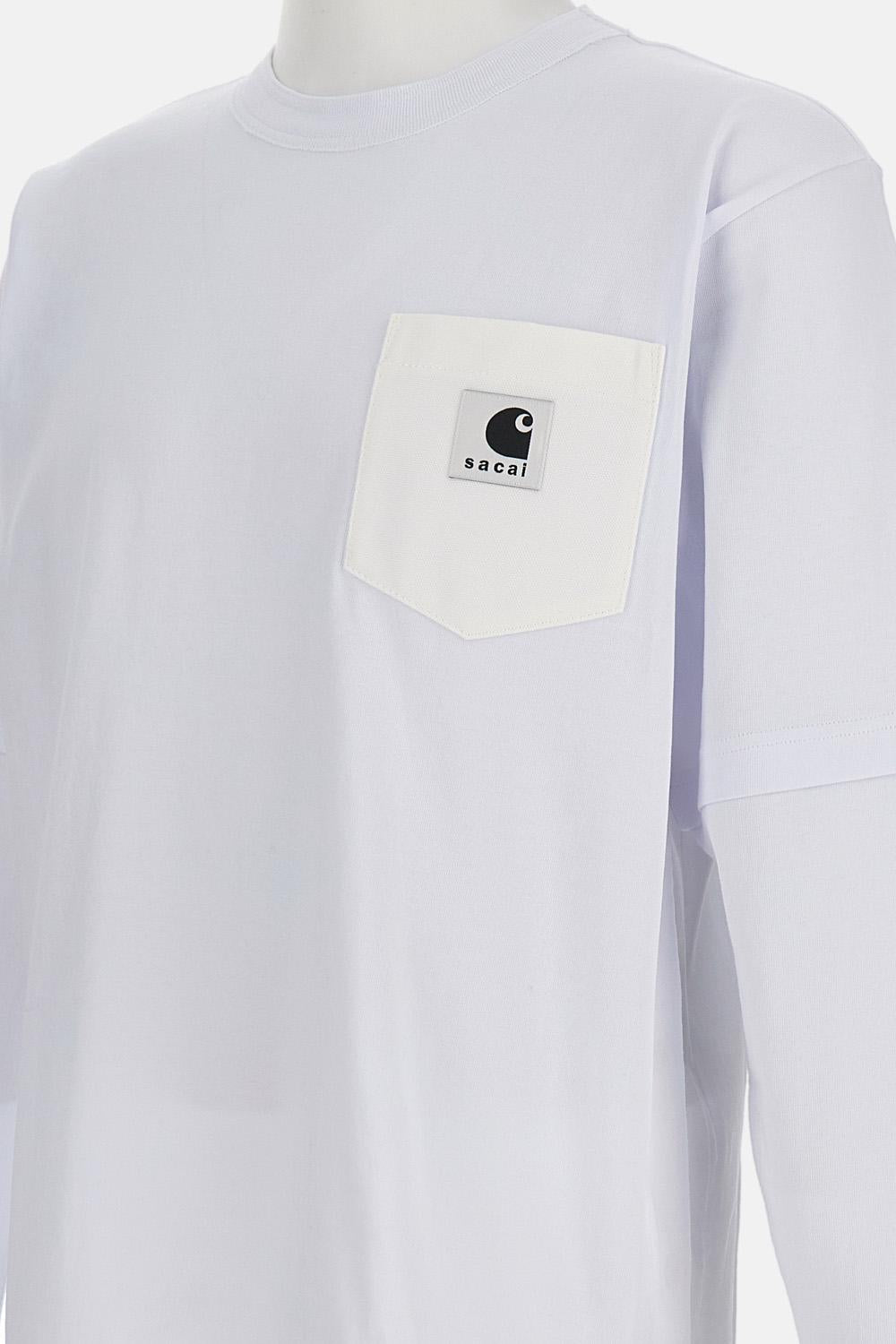 Sacai LONG SLEEVE T-SHIRT SACAI X CARHARTT WIP $206.39 USD - Biffi