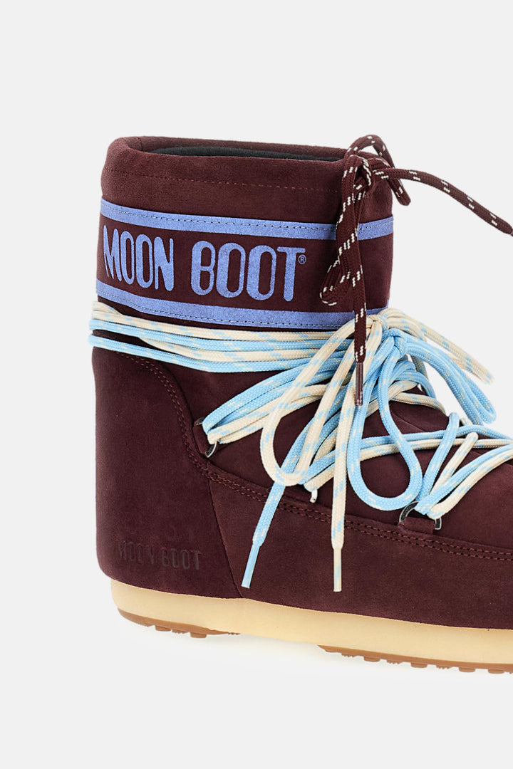 STIVALE ICON LOW IN PELLE SCAMOSCIATA 1409670 013 Moon Boot 