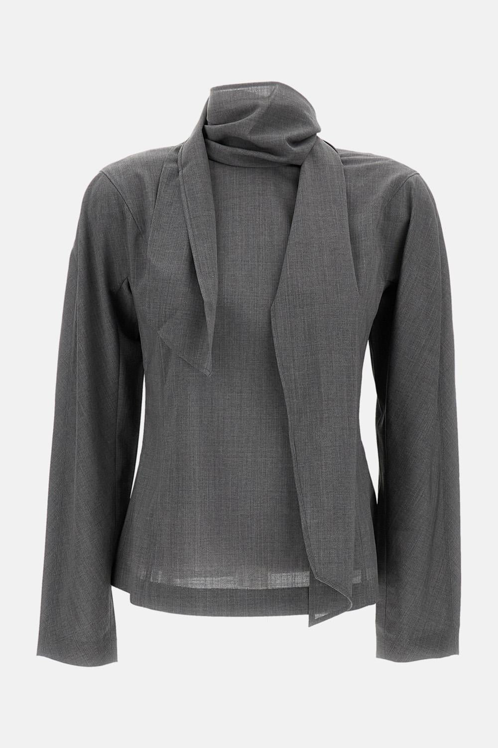 Jacquemus SHIRT LA BLOUSE CHALE $338.72 USD - Biffi Boutiques