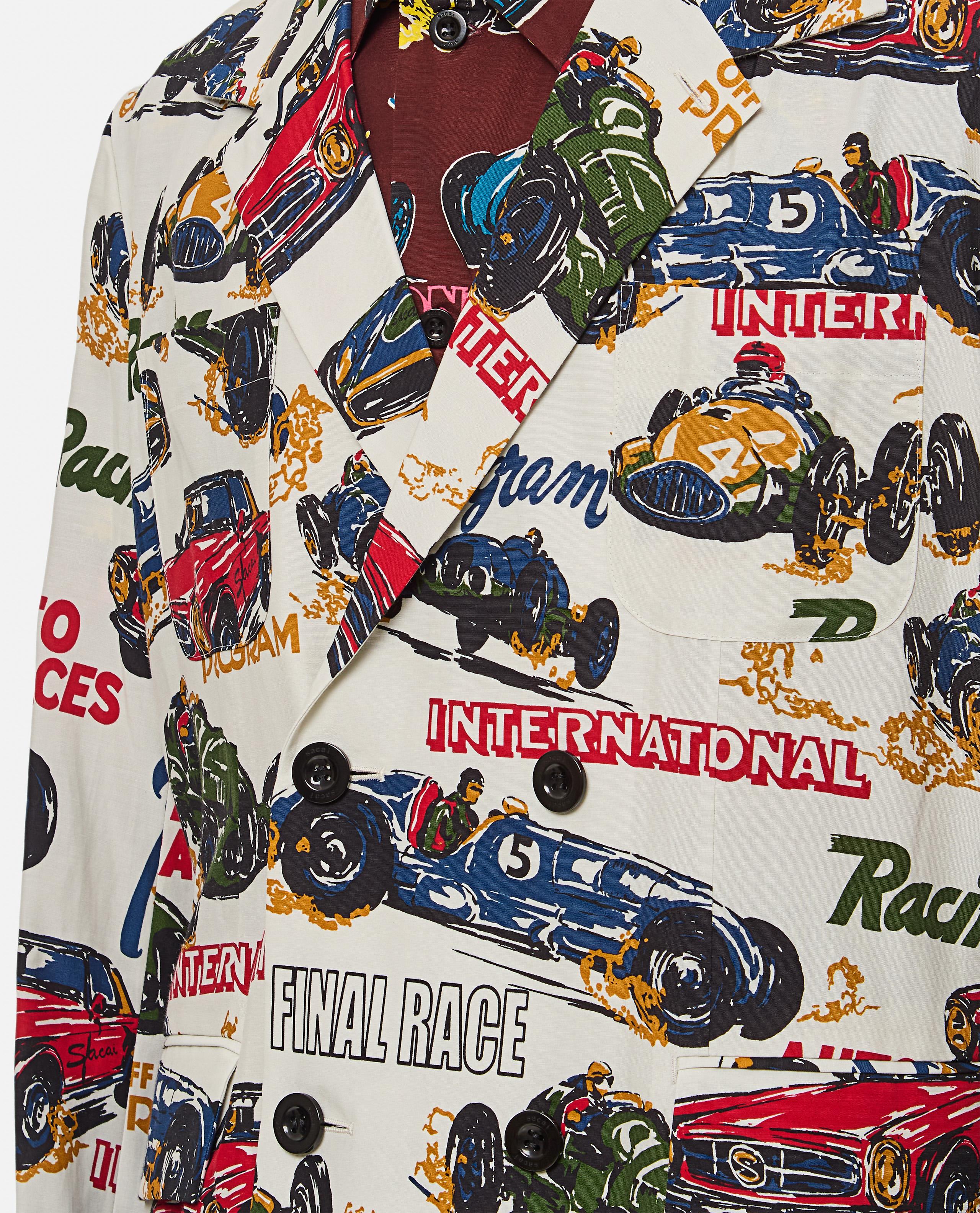 Sacai CAR-RACE PRINT BLAZER €690,00 EUR - Biffi Boutiques