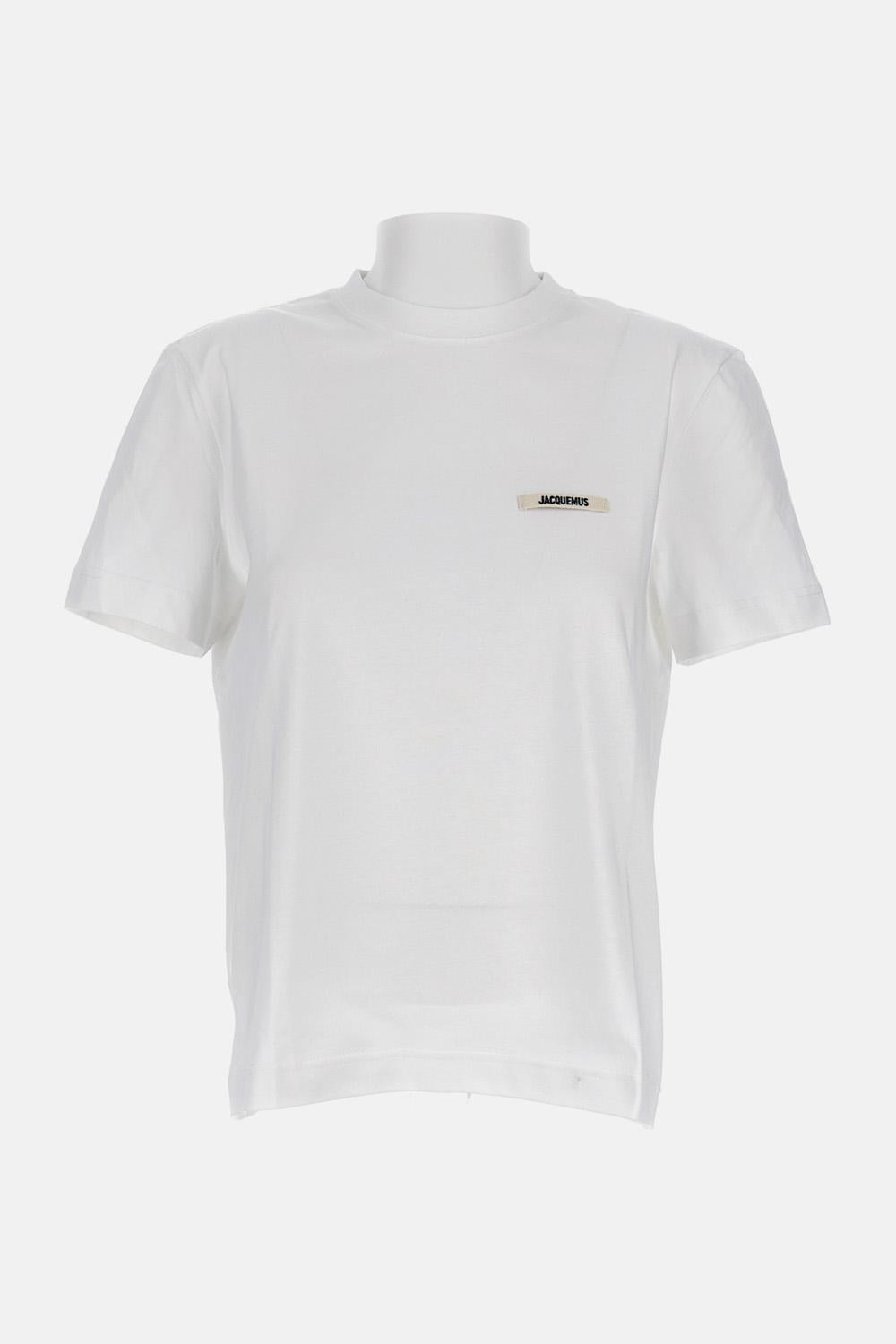 T-shirt Jacquemus Gros Grain Noir Taille 2XL - Coton, Coupe Regular, Neuf Avec étiquettes