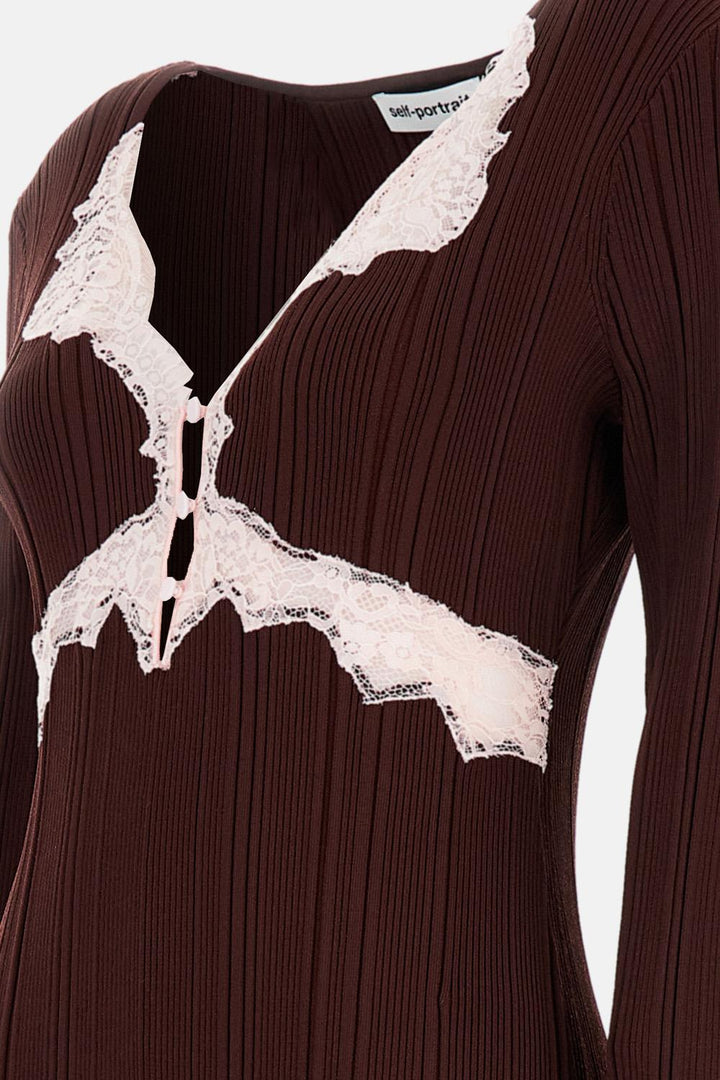 RS26176TBBU BROWN Self-Portrait 