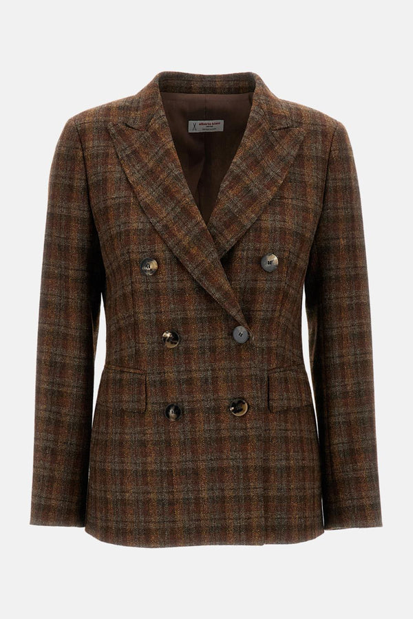 GIACCA DOPPIOPETTO SHETLAND<BR/> II821 WO218965 Alberto Biani 