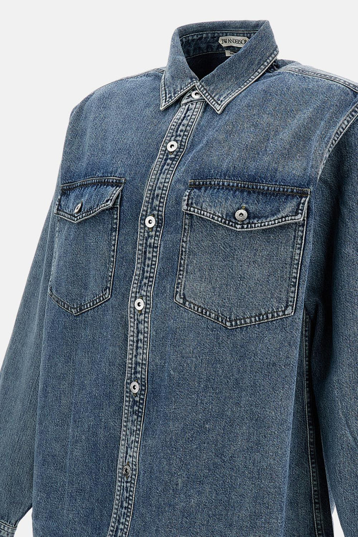 CAMICIA IN JEANS OVERSIZED DS0011 PG1855172 JW Anderson 