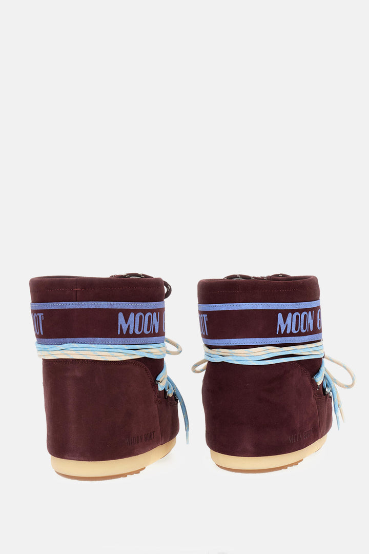 STIVALE ICON LOW IN PELLE SCAMOSCIATA 1409670 013 Moon Boot 