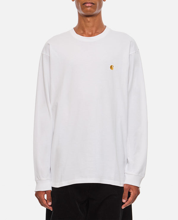MAGLIA A MANICHE LUNGHE CHASE CON LOGO<BR/> I026392 00RXX Carhartt WIP 