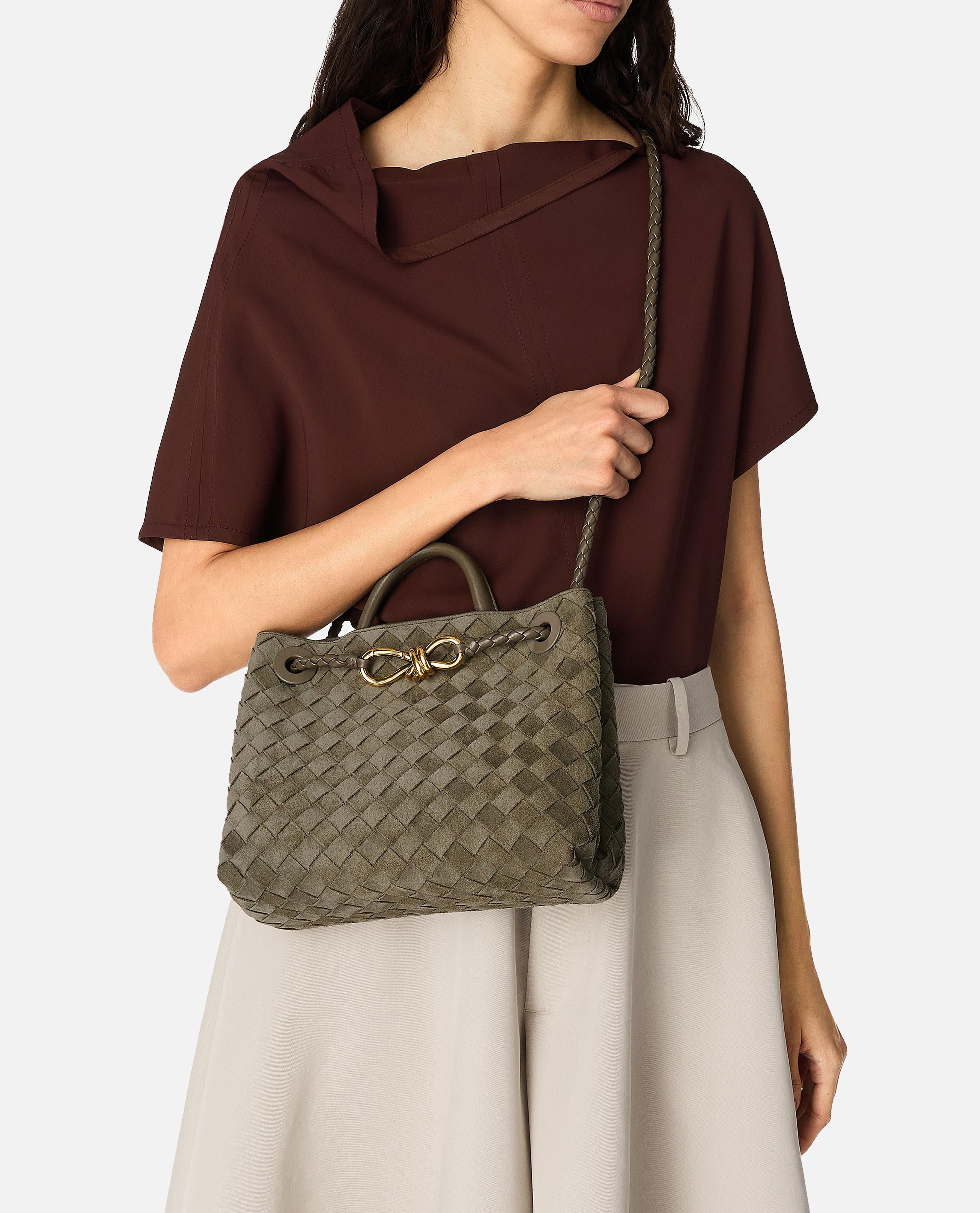 Bottega Veneta SMALL ANDIAMO SUEDE BAG ¥704,000 JPY - Biffi Boutiques