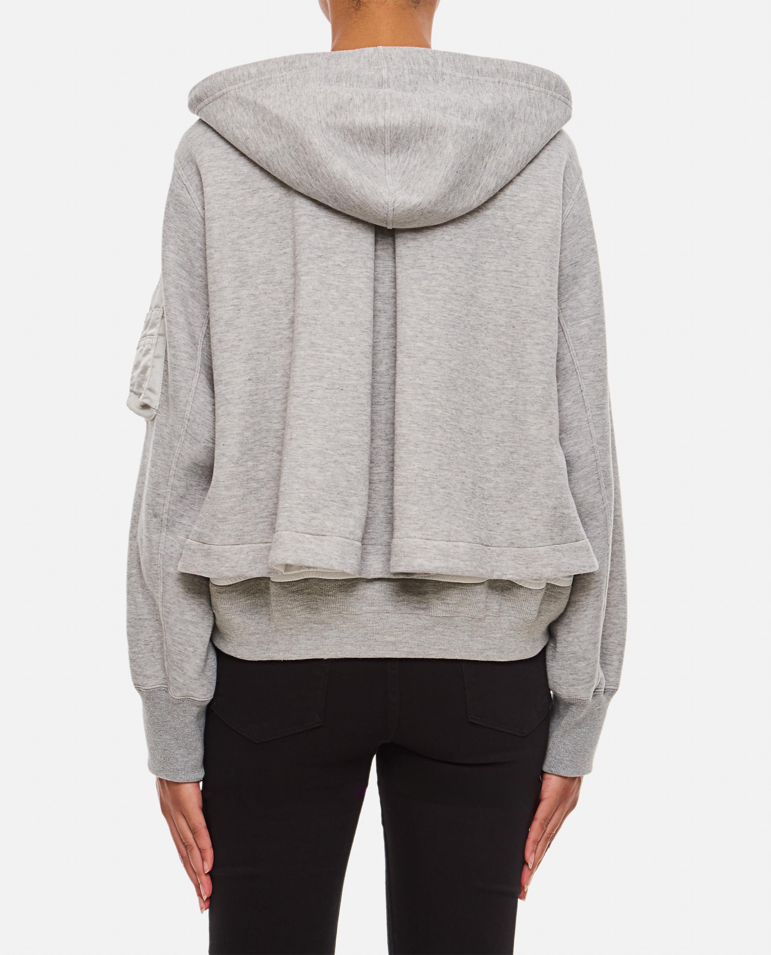 Sacai HOODIE WITH ZIPPER $760.00 USD - Biffi Boutiques