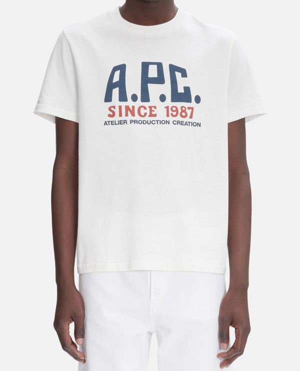 T-SHIRT CON STAMPA LOGO COHBUM26442 AAB A.P.C. 