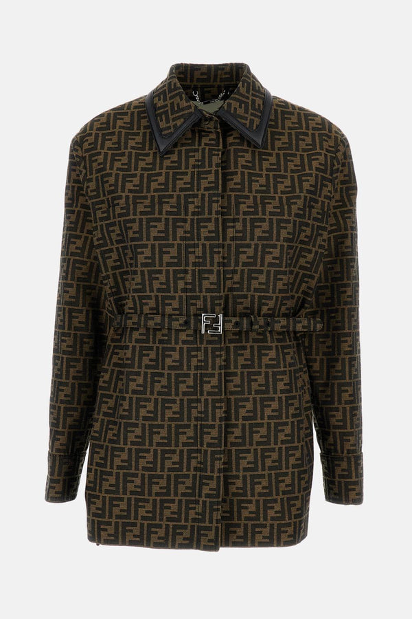 GIACCA FF CANVAS<BR/> FJ7564 A5W3F118W Fendi 