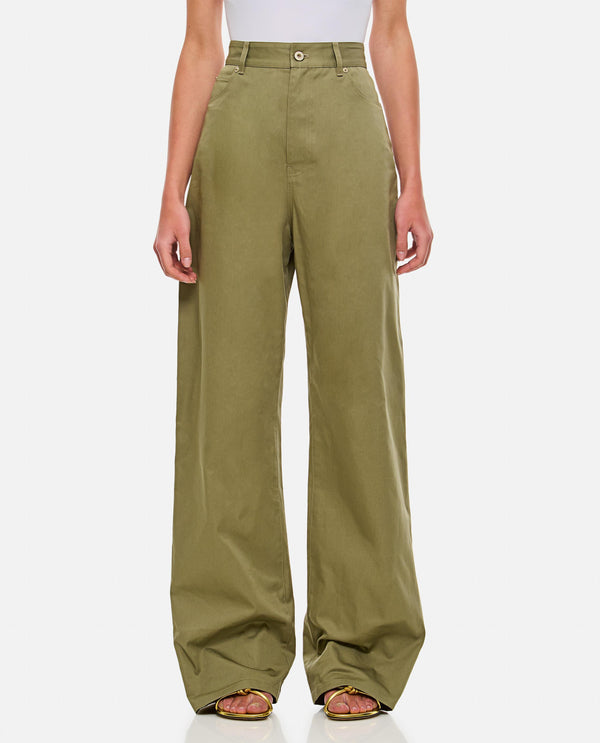 PANTALONI A VITA ALTA<BR/> S540Y04XHI 4430 Loewe 
