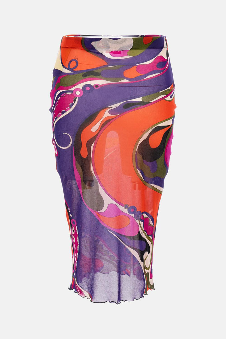 GONNA IN TULLE<BR/> 5UJV13 5U839017 Emilio Pucci 