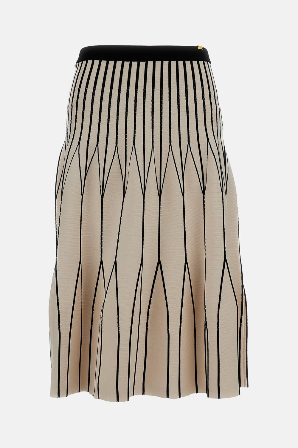 Elisabetta Franchi Knitted Skirt €253,50 EUR - Biffi Boutiques