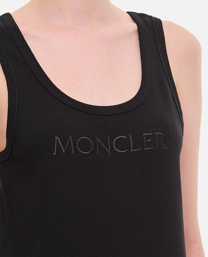 CANOTTA CON LOGO<BR/> 8P0000689AK6 999 Moncler 