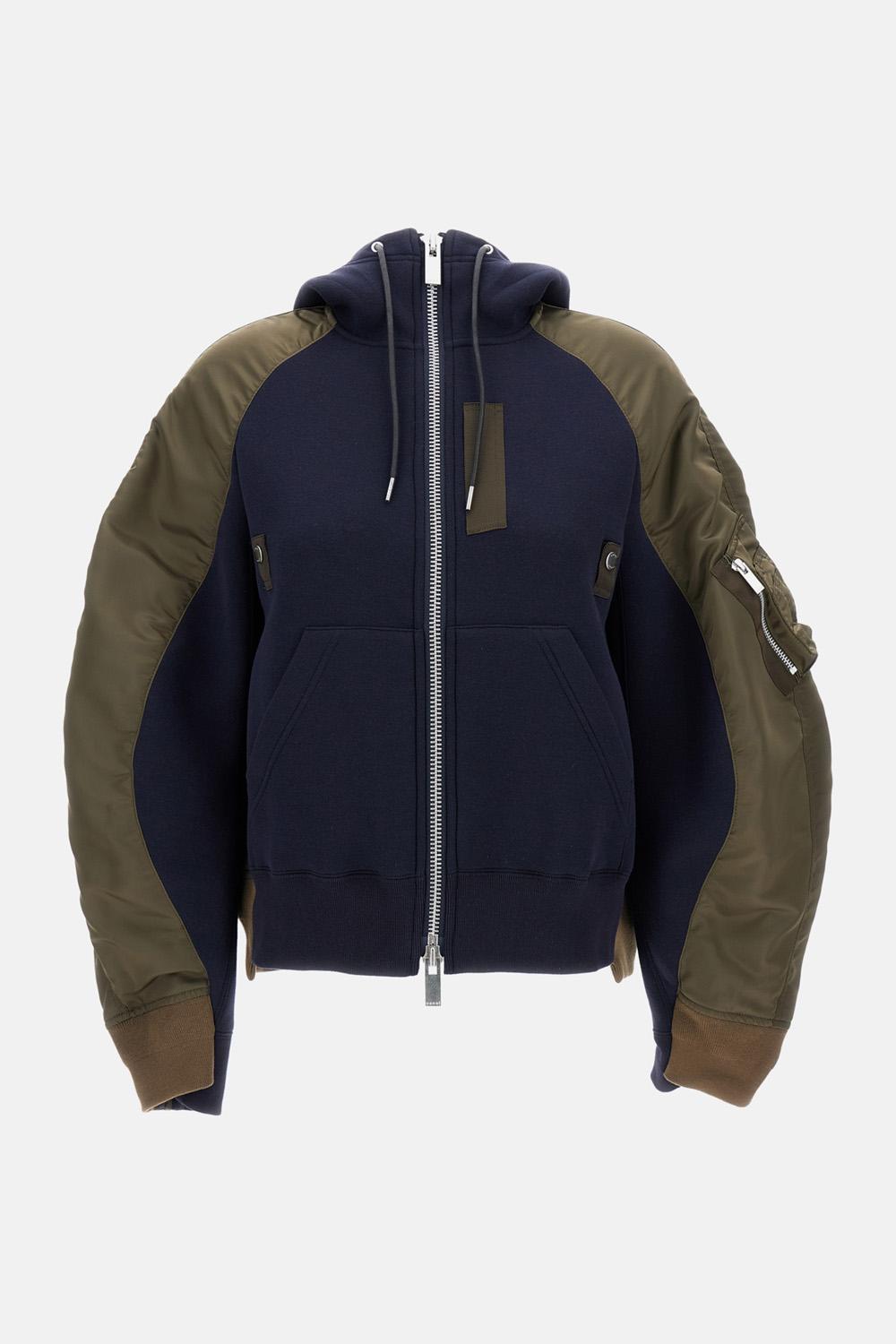 Sacai ZIP-UP HOODIE €885,00 EUR - Biffi Boutiques