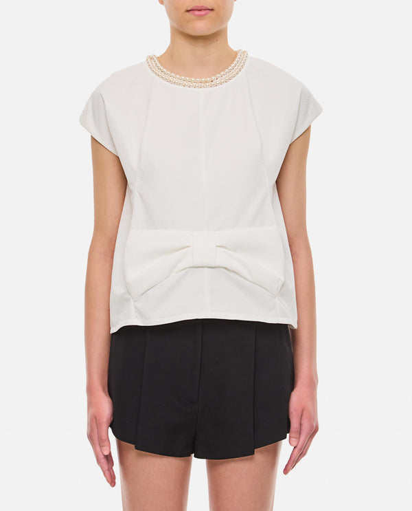 BLUSA SCOLLO PERLE JMB003051 2 Junya Watanabe 