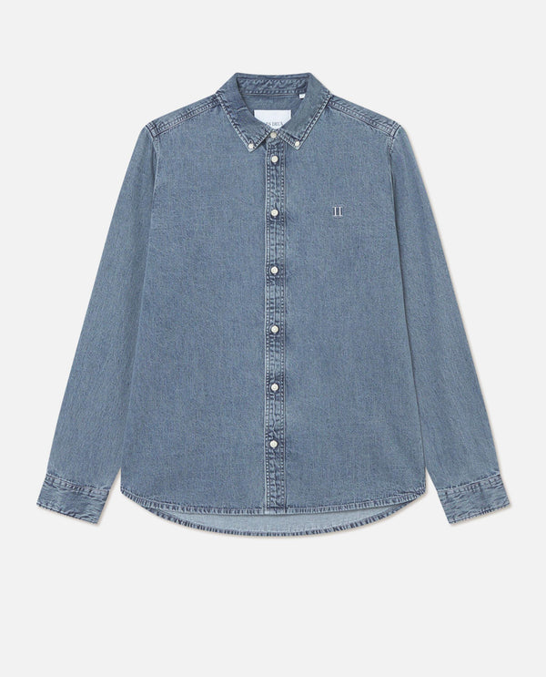 KONRAD CAMICIA DENIM 1000439 458 Les Deux 