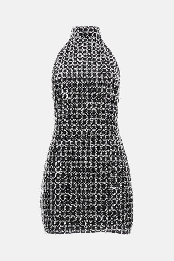 ABITO CON SCOLLO ALL'AMERICANA 115452100 100 Rotate Birger Christensen 