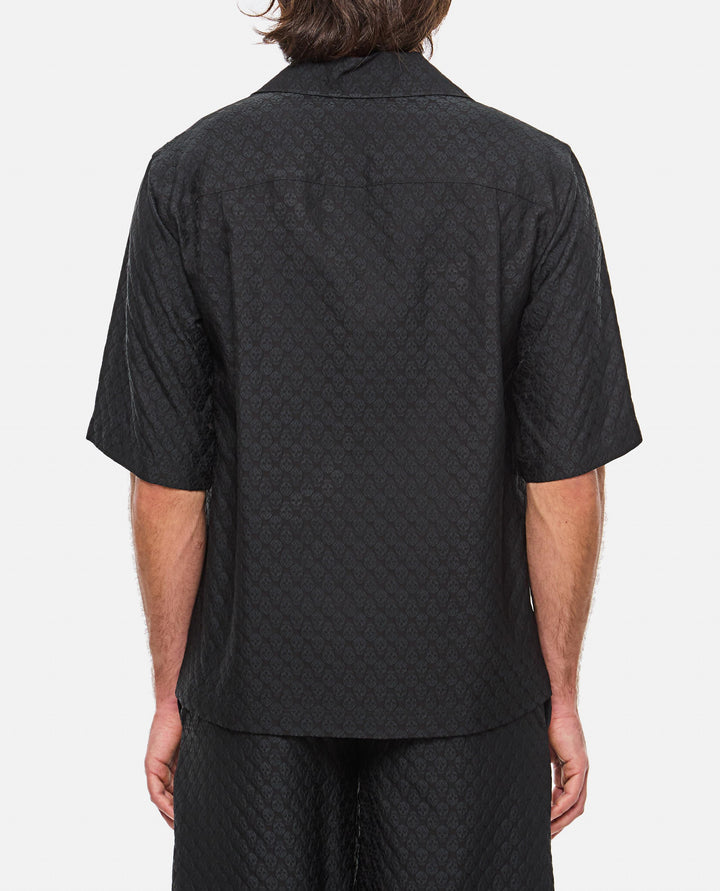 CAMICIA A MANICHE CORTE<BR/> 814693 QRABU1010 Alexander McQueen 