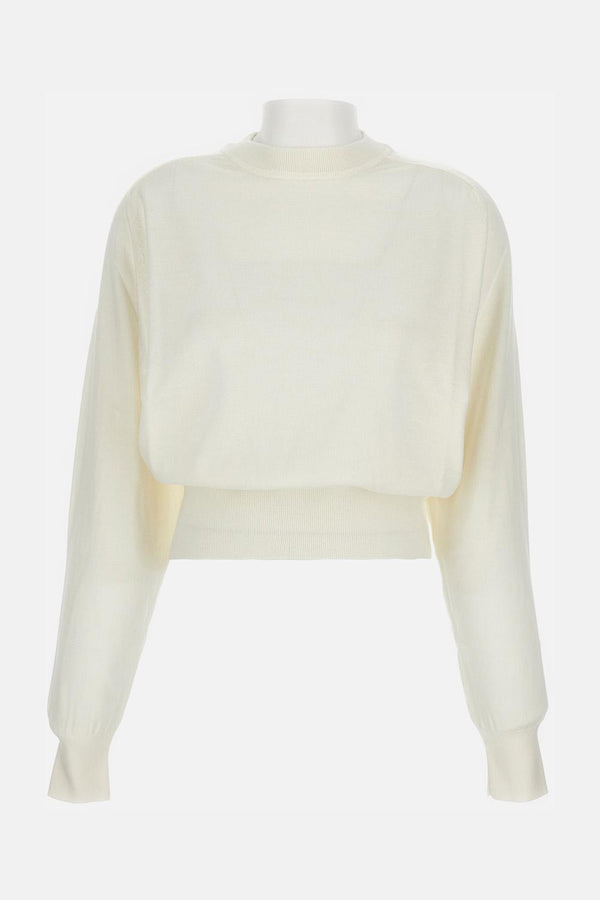 MAGLIA A MANICHE LUNGHE<BR/> SWW00632AK00299 110 Jacquemus 