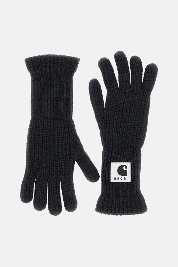 GUANTI IN MISTO LANA SACAI X CARHARTT WIP 2500999S 001 Sacai 