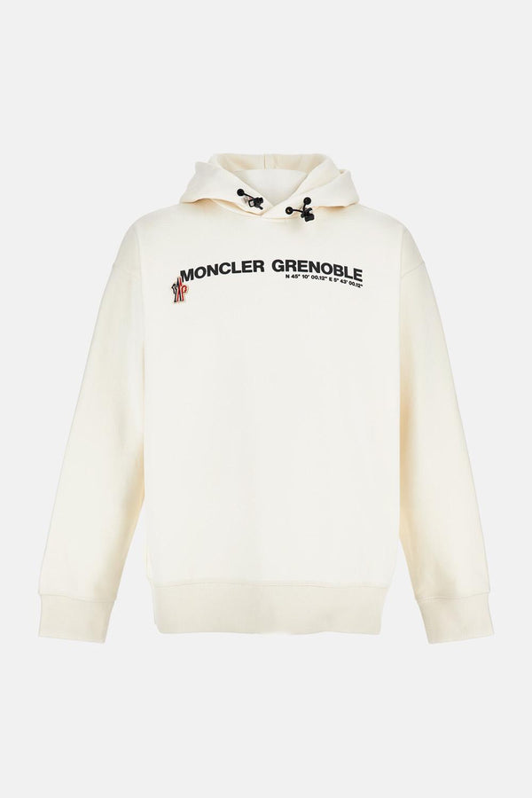FELPA CON CAPPUCCIO 8G0001780451 041 Moncler Grenoble 