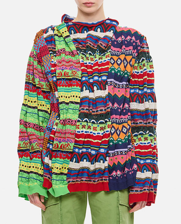 MAGLIA PATCH MULTICOLOR<BR/> GMN502051 1 Comme Des Garçons 