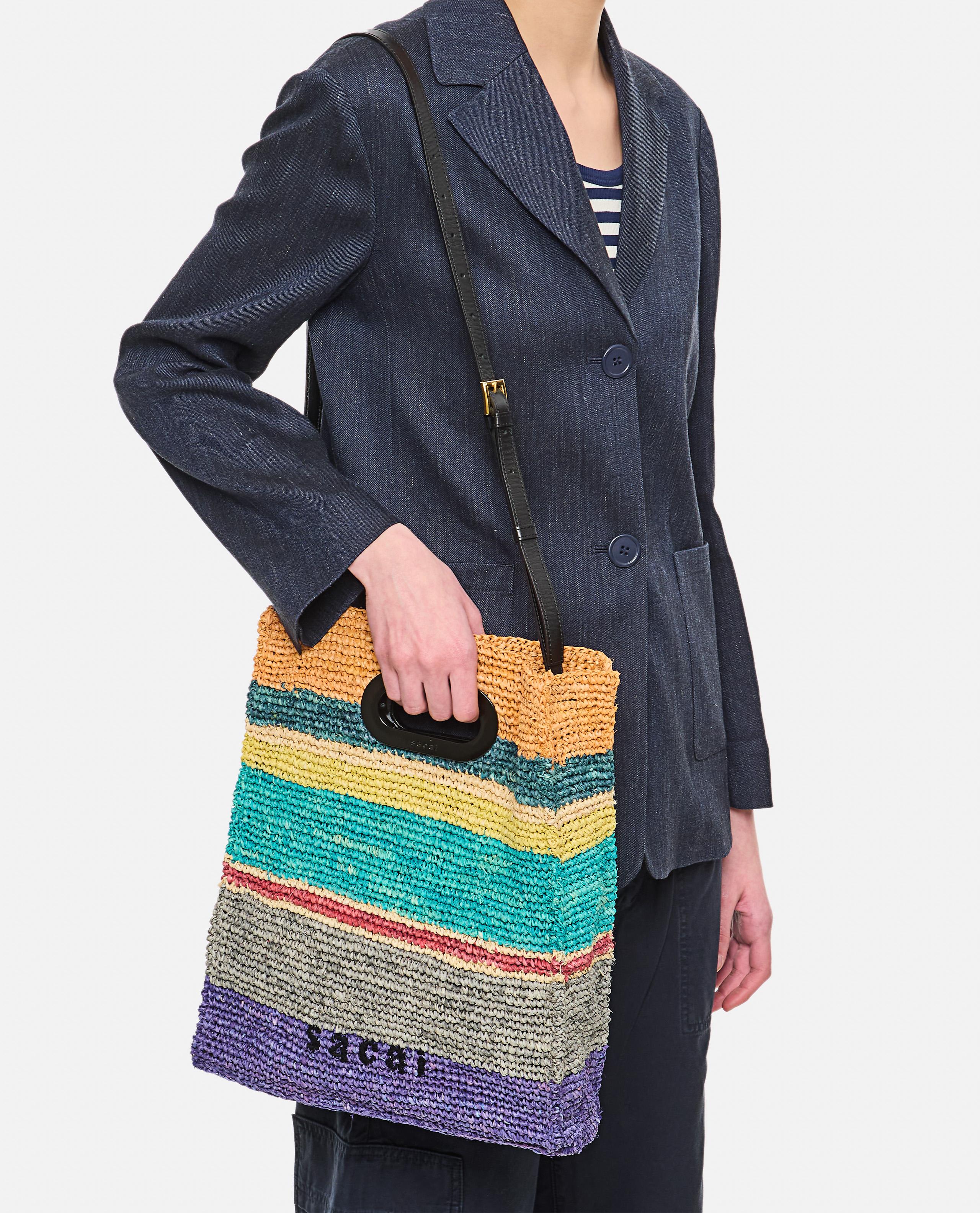 sacai NEW SHOPPER BAG Medium 2WAYショルダーバッグ ホワイト (神戸元町店) SACAI - Coal Medium Tote Bag Sacai