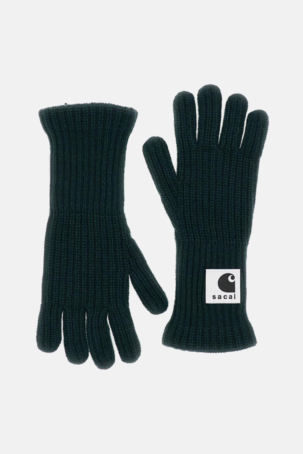 小物 sacai Carhartt WIP Wool Knit Gloves Sacai WOOL BLEND GLOVES SACAI x CARHARTT WIP $115.13 USD - Biffi