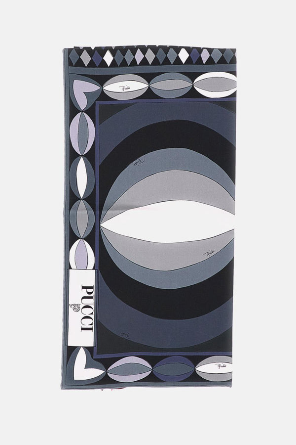 SCIARPA QUADRATA IN TWILL DI SETA 5UGB40 5UC101 Emilio Pucci 