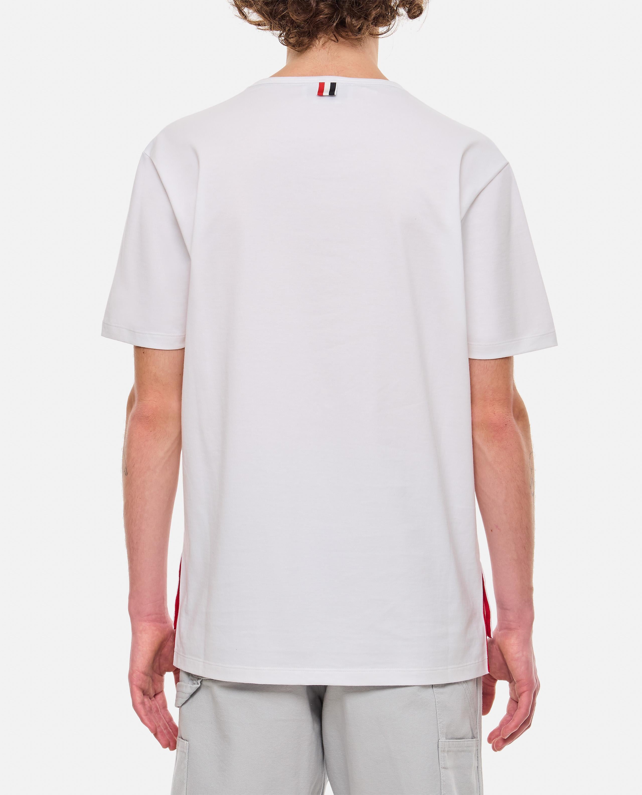 Thom Browne T-shirt with pocket £260.00 GBP - Biffi Boutiques