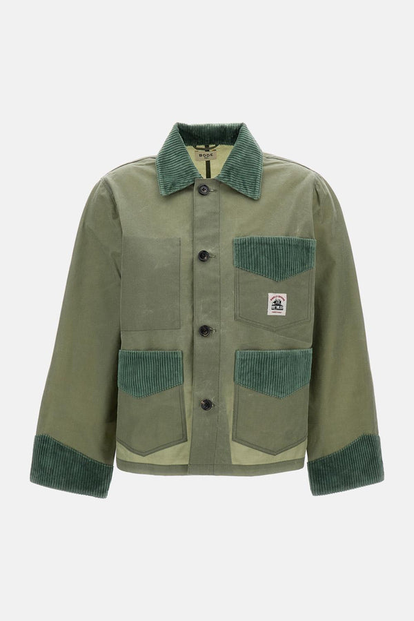 GIACCA CERATA WRF25JA016 LTGRN Bode New York 