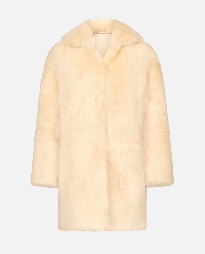 RUBEN CAPPOTTO SHEARLING RUBEN BUTTER Loulou de Saison 