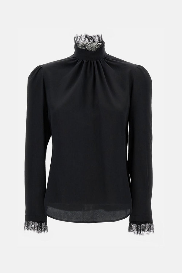 BLUSA IN SETA 848907 QBADT1000 Alexander McQueen 