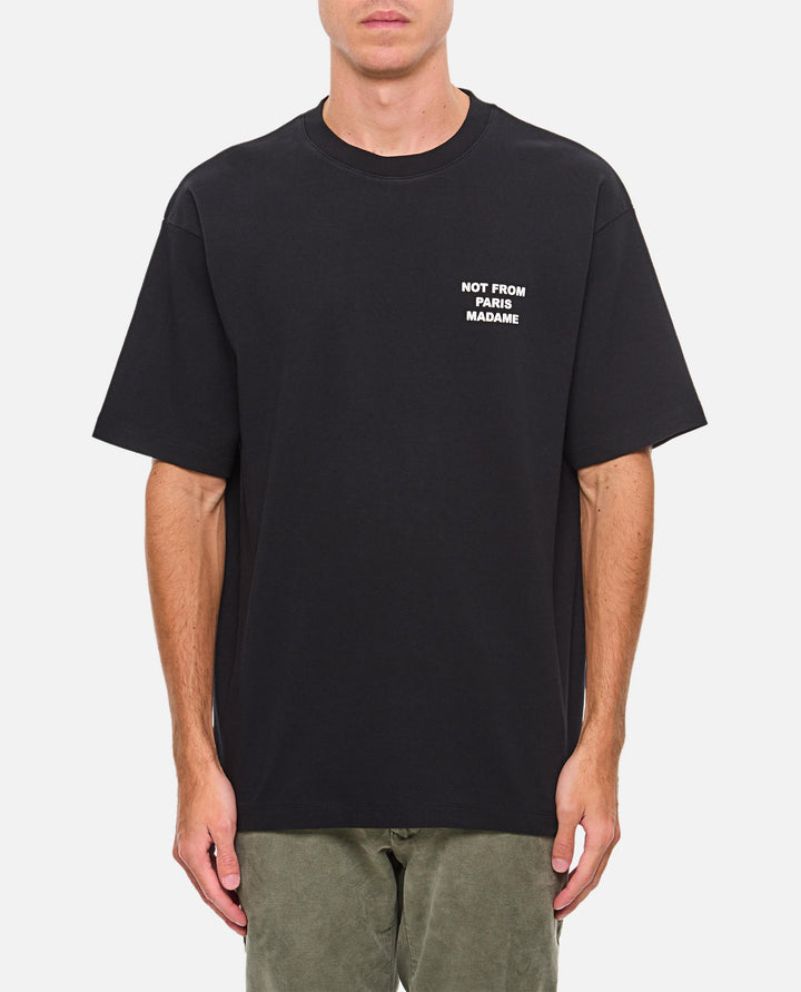 SLOGAN T-SHIRT PERMTS203 CO002BL Drôle De Monsieur 