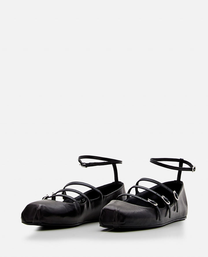 BALLERINA IN PELLE<BR/> 780745 WIEN51000 Alexander McQueen 