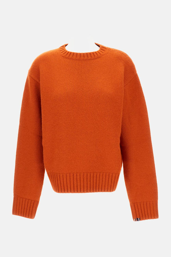 MAGLIONE 'OLDIE'<BR/> 37304501TU01 ORANGE Extreme Cashmere X 
