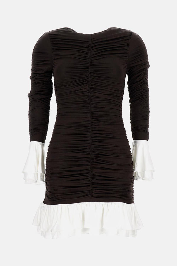 MINI RUCHED DRESS<BR/> 1149643065 3065 Rotate Birger Christensen 